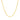 14k Yellow Gold Round Wheat Chain (1.50 mm)