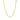 14k Yellow Gold Solid Figaro Chain (3.80 mm)