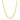 14k Yellow Gold Diamond Cut Cable Link Chain (3.70 mm)