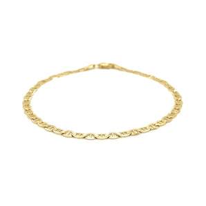14k Yellow Gold Mariner Link Bracelet (3.20 mm)