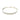 14k White Gold Heart Shape Textured Bracelet (6.35 mm)