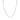 14k White Gold Diamond Cut Cable Link Chain (1.9 mm)