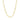 14k Yellow Gold Lite Figaro Chain (3.70 mm)