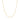 14k Yellow Gold Diamond-Cut Bead Chain (1.10 mm)