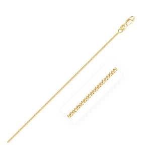 14k Yellow Gold Gourmette Chain (1.40 mm)