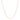 14k Rose Gold Oval Cable Link Chain (0.97 mm)