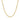 14k Yellow Gold Solid Diamond Cut Rope Chain (2.75 mm)