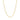 14k Yellow Gold Solid Diamond Cut Rope Chain (1.80 mm)