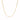 14k Yellow Gold Gourette Chain 1.0mm (1.00 mm)