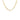 10k Yellow Gold Lite Figaro Chain (4.70 mm)