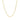 14k Two-Tone Gold Singapore Chain (2.50 mm)