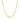 14k Yellow Gold Diamond Cut Cable Link Chain (3.0 mm)