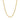 14k Yellow Gold Solid Diamond Cut Rope Chain (3.00 mm)