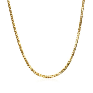 14k Yellow Gold Franco Chain (1.60 mm)