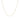 14k Yellow Gold Cable Link Chain (0.50 mm)