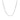 14k White Gold Gourmette Chain (1.40 mm)