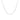 Sterling Silver Rhodium Plated Box Chain (0.70 mm)