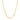 18k Yellow Gold Diamond Cut Cable Link Chain (2.60 mm)