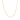 14k Yellow Gold Forsantina Lite Cable Link Chain (1.50 mm)