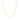 14k Yellow Gold Diamond Cut Cable Link Chain (0.87 mm)