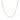 14k White Gold Adjustable Snake Chain (0.80 mm)