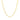 14k Yellow Gold Solid Figaro Chain (2.80 mm)