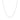 14k White Gold Singapore Chain 0.8mm (0.81 mm)