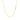 14k Yellow Gold Foxtail Chain (1.00 mm)