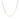 Sterling Silver Rhodium Plated Cable Chain (1.50 mm)