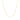 14k Yellow Gold Diamond Cut Cable Link Chain (1.10 mm)