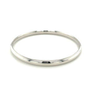 Classic Bangle in 14k White Gold (5.00 mm)