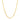 14k Yellow Gold Diamond Cut Cable Link Chain (2.60 mm)