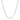 14k White Gold Forsantina Lite Cable Link Chain (2.30 mm)