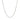 Sterling Silver Rhodium Plated Box Chain (1.30 mm)