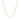 14k White Gold Diamond Cut Cable Link Chain (1.5 mm)