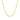 14k Yellow Gold Diamond Cut Cable Link Chain (2.20 mm)