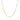 10k Yellow Gold Solid Diamond Cut Rope Chain 1.5mm