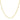 14k Yellow Gold Solid Figaro Chain 1.9mm