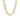 14k Two Tone Gold Pave Curb Chain (8.30 mm)