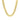 14k Yellow Gold Semi Solid Miami Cuban Chain (7.20 mm)