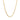 14k Yellow Gold Classic Solid Miami Cuban Chain (3.20 mm)