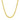 14k Yellow Gold Square Franco Chain (3.00 mm)