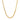 14k Yellow Gold Semi Solid Box Chain (2.5 mm)