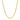 14k Yellow Gold Classic Solid Miami Cuban Chain (2.60 mm)
