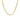 14k Two Tone Gold Pave Curb Chain (3.20 mm)