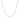 18K White Gold Fine Paperclip Chain (1.5mm)