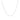 14k White Gold Diamond Cut Cable Link Chain (0.87 mm)