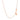 14k Rose Gold Adjustable Paperclip Chain (1.50 mm)