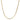 14k Yellow Gold Round Pave Franco Chain (3.15 mm)