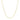 14k Yellow Gold Round Cable Link Chain (1.30 mm)